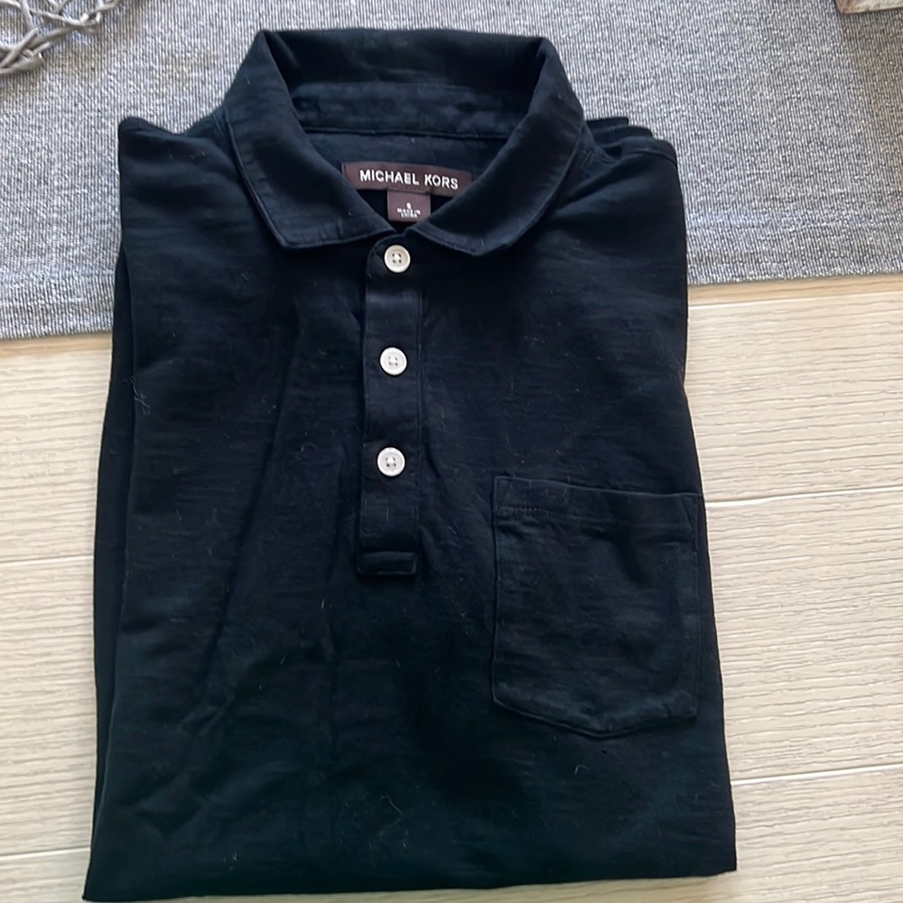 Michael Kors short sleeve dressy shirt
